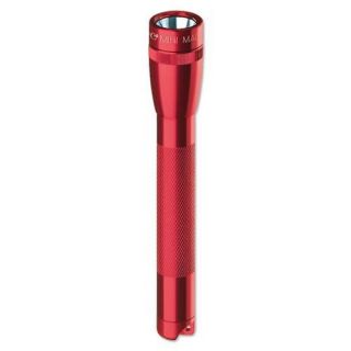 Maglite M2A03H Two Cell AA Incandescent Red Mini Mag Flashlight w