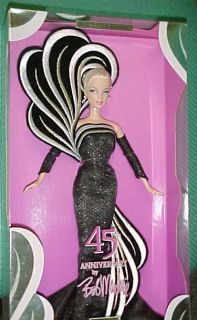 2003 Bob Mackie 45th Anniversary Barbie Doll Mint