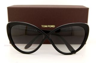 Brand New Tom Ford Sunglasses TF 0253 253 Madison 01b Black for Women