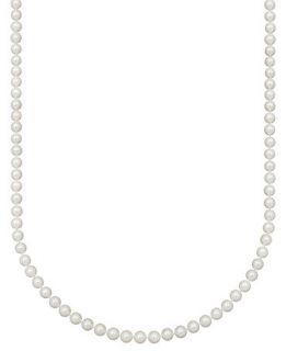 Belle de Mer Pearl Necklace, 18 14k Gold AA Akoya Cultured Pearl