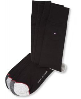 Tommy Hilfiger Socks, Morgan 4 Pack Ribbed   Mens Underwear