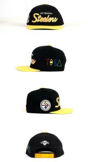 Pittsburgh Steelers Tisa TI$A Cap Hat Black