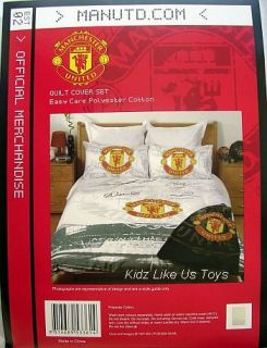 Manchester United Soccer DOONA Quilt Cover Queen