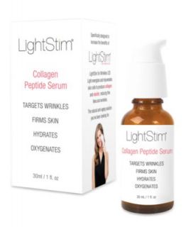 LightStim for Wrinkles with LightStim Collagen Peptide Serum, 10ml