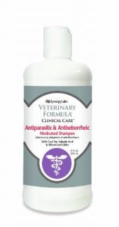 VF Clinical Care Antiparasitic,Antiseborrheic Medicated Shampoo, 17oz