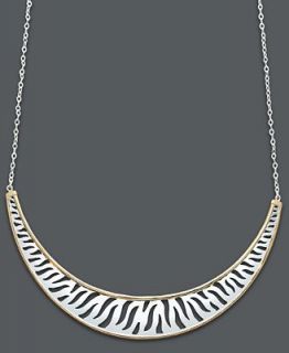Giani Bernini Necklace, 24k Gold Over Sterling Silver and Sterling
