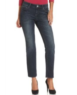 DKNY Jeans Petite Short Sleeve Knit Tee & Bootcut Jeans   Womens
