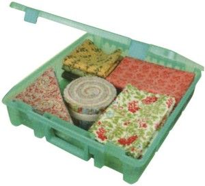 Art Bin Super Satchel 1 Compartment Storage Box Teal