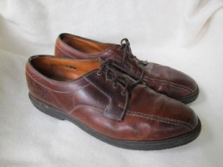 Allen Edmonds Mapleton Brown Leather Casual Oxfords Dress Shoe 11 5 D