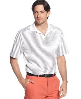 Greg Norman for Tasso Elba Golf Shirt, 5 Iron Stripe Polo