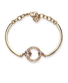 Swarovski Bracelet, Interlocking Crystal Hearts   Fashion Jewelry