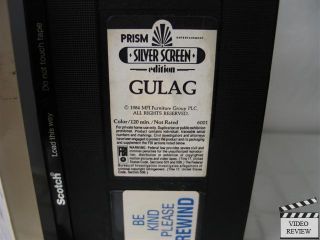 Gulag VHS David Keith Malcolm McDowell Roger Young 086625600139