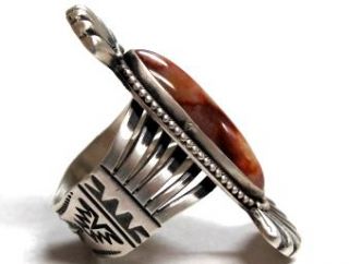 Freddie Maloney Beautiful Agate Ring Excellent Silver