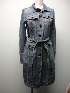 Marc Jacobs Trench Denim Belted