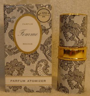 Vintage Femme Rochas Perfume Parfums Atomizer France
