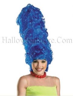 Marge Simpson Deluxe Adult Wig  Tall Blue Character Wig. A must have