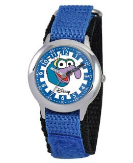 Disney Watch, Kids Muppets Gonzo Time Teacher Blue Velcro Strap 30mm