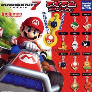 Takara Tomy A R T s Mario Kart 7 Item Collection Full Set of 10pcs