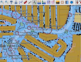 Marine GPS Chart Plotter Digital Navigation System Tides AIS for Any