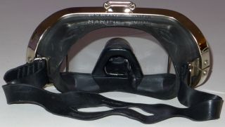 Kinugawa Marine Wide Tempered Glass Vintage Scuba Diving Swim Mask
