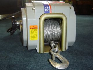 110V Electric Winch Boat House Marine Utility 110 Volt New