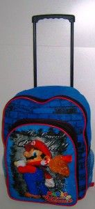 Super Mario Bros Trolley Travel Rucksack Backpack Bag