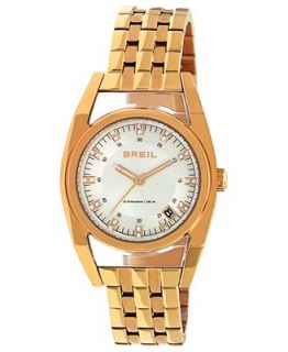 Breil Watch, Womens Rose Gold Ion Plated Stainless Steel Bracelet