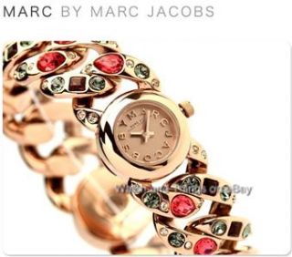 New Marc by Marc Jacobs Dexter Glitz Mini Katie Rose Gold Ladies Watch
