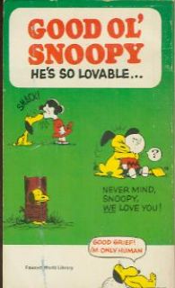 Good OL Snoopy Peanuts Charles Schulz 1958