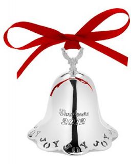 Towle Christmas Ornament, 2012 Annual Pierced Bell