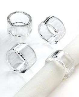 Oleg Cassini Napkin Rings Collection   Table Linens   Dining