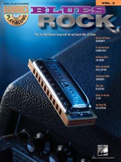 Blues Rock Harmonica Play Along Song Book CD Volume 3