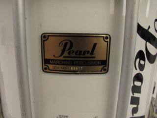 Pearl Championship Marching Snare Drum 14x12 White