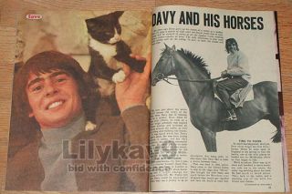 The Monkees Davy Jones Peter Tork Mike Nesmith Fave 67
