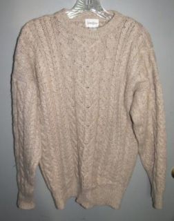 Gorgeous  100 Cashmere Thick Warm Heavy Cableknit Sweater