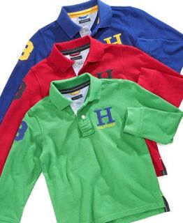 Tommy Hilfiger Kids Shirt, Little Boys Long Sleeve Phillip Polo