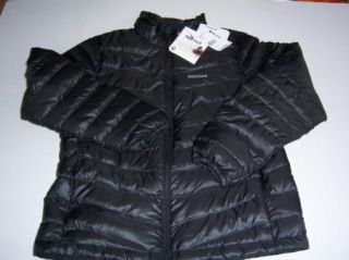 Womens Marmot Venus Black Down Winter Jacket Size XL Brand New with