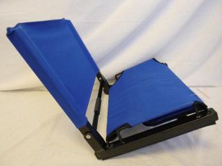 Markwort SC1 8 Patented Outdoor Stadium Chair Royal Blue