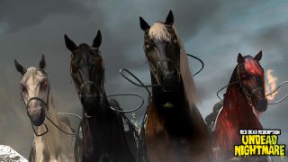 Mounts of the four horsemen of the apocalaypse available in Red Dead