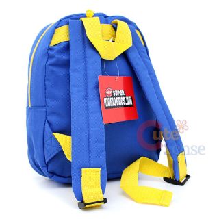 Super Mario Wii Toddler School Backpack Bag 10in Coin