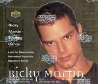 Ricky Martin Upper Deck Trading Card Box