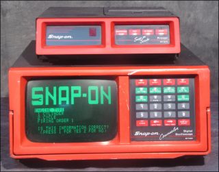 Snap on MT1665 Automotive Diagnostic Oscilloscope with MT1670 Scribe