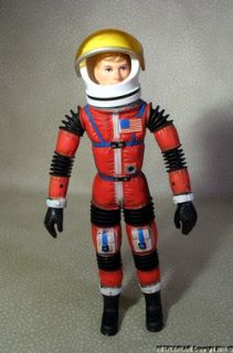Vintage Major Matt Mason Sgt Storm w Helmet Mattel Space Toy Original