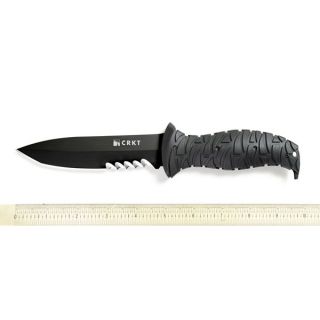 CRKT Ultima Tactical Fixed Blade Combo Edge Knife 2125KV New