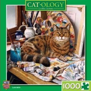 Masterpieces Catology Leonardo Cat Jigsaw Puzzle 1000 PC