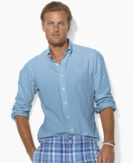 Polo Ralph Lauren Shirt, Custom Fit Woven Cotton Sport Shirt
