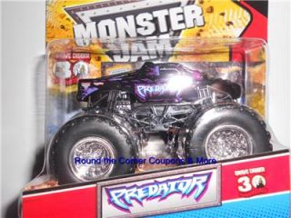 2012 Hot Wheels Monster Jam Predator Truck Topps Trading Card 1 64