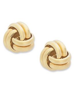 Giani Bernini 24k Gold Over Sterling Silver Earrings, Double Knot Stud