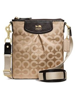 COACH MADISON OP ART SATEEN CLASSIC SWINGPACK