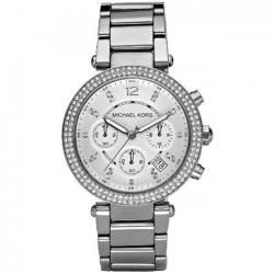Michael Kors Womens MK5353 Parker Silver Watch